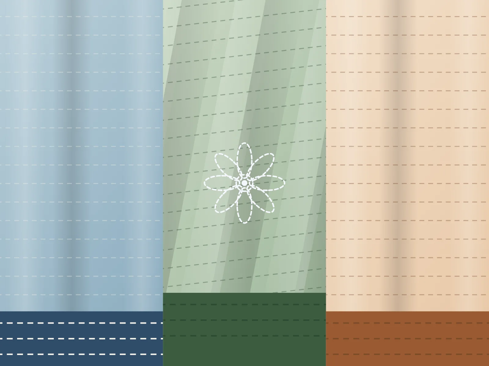 Sample fabric illustration